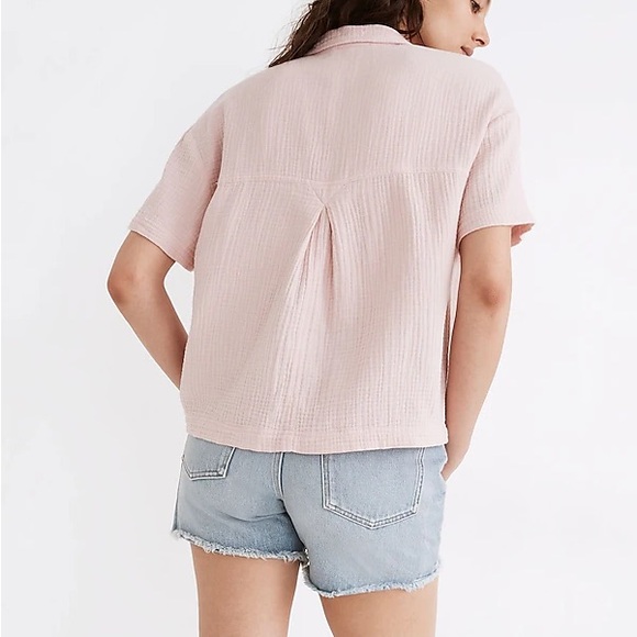 Madewell Lightspun Beachside Shirt - White - Picture 4 of 4